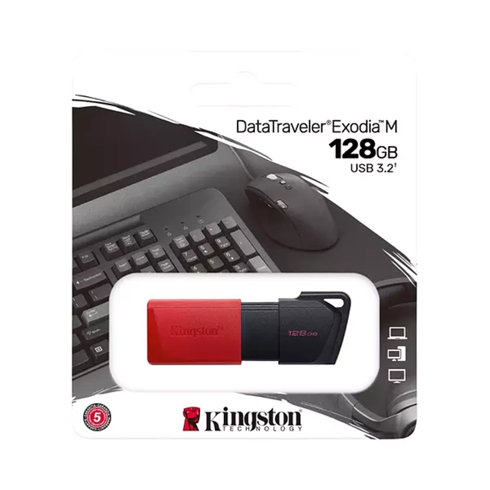 128GB USB3.2 Gen1 DataTraveler Exodia M