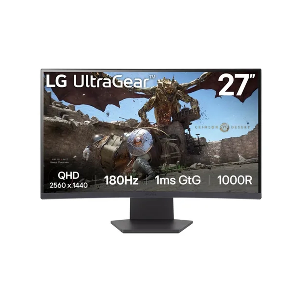 27GS60QC-Monitor 27" VA Curvo 1000R QHD