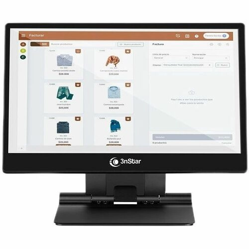 3nstar-p715-terminal-pos-todo-en-uno-core-i3-15-tactil-240gb-ssd-1.webp 3nStar P715 AIO Todo-en-Uno Intel Core i3 12a Gen 8GB RAM 240GB SSD Negro - Terminal POS profesional sin ventilador - Imagen 1