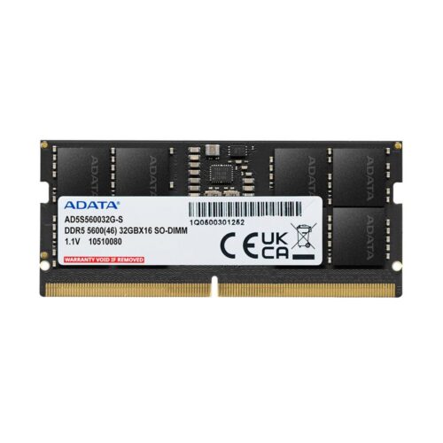 Memoria DDR5 16GB Adata Portátil 4800MHz Alto Desempeño