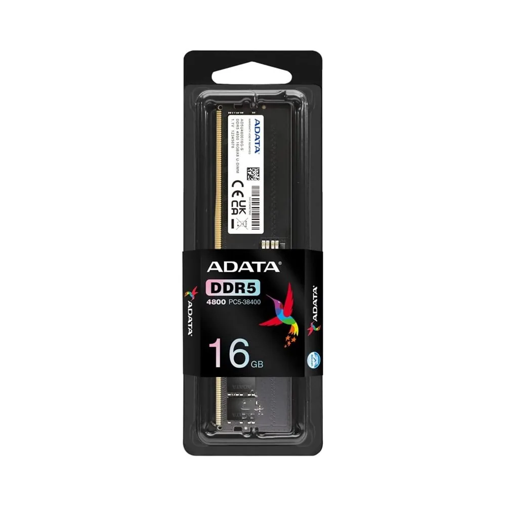 ADATA-AD5U480016G-S-1-6.jpg Memoria RAM Adata DDR5 16GB 4800MHz PC Alto Rendimiento