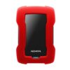 Disco Externo ADATA HD330 1TB Antigolpes USB 3.2 Rojo Premium
