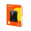 Disco Externo Adata HD330 2TB USB 3.2 Antigolpes Negro Alta Capacidad