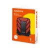 Disco Externo Adata HD710 Pro 1TB Antigolpes USB 3.2 Rojo