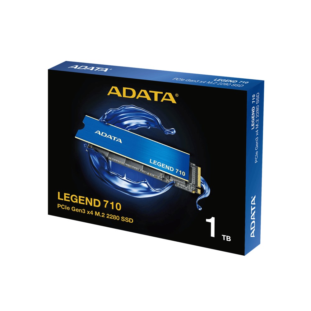 Unidad SSD ADATA Legend 710 1TB M.2 PCIe NVMe Gen3x4 Ultra Rápida