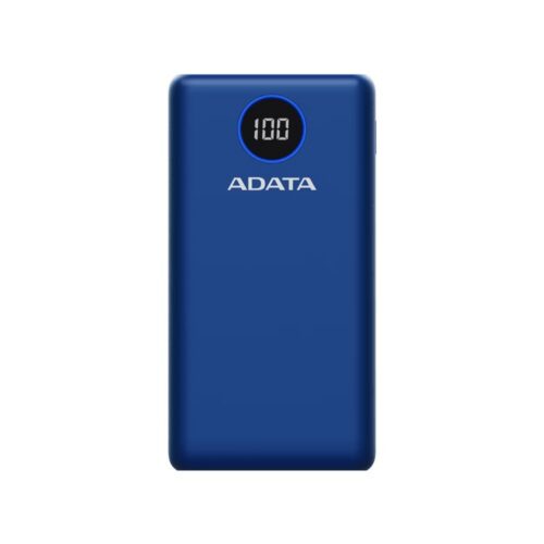Power Bank ADATA P20000QCD 20.000mAh Quick Charge Azul Oscuro Dual USB