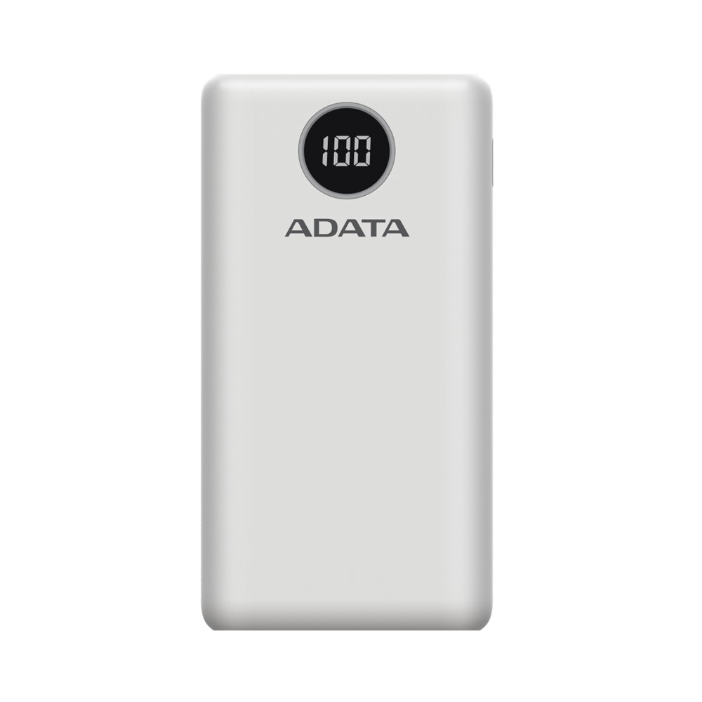 Power Bank ADATA P20000QCD 20.000mAh Quick Charge Blanco Dual USB