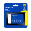 Unidad SSD ADATA SU650 SATA 2.5" 2TB Alta Capacidad 3D NAND Garantía