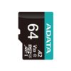 Memoria microSD Adata 64GB V30 A2 100MBs para video y apps