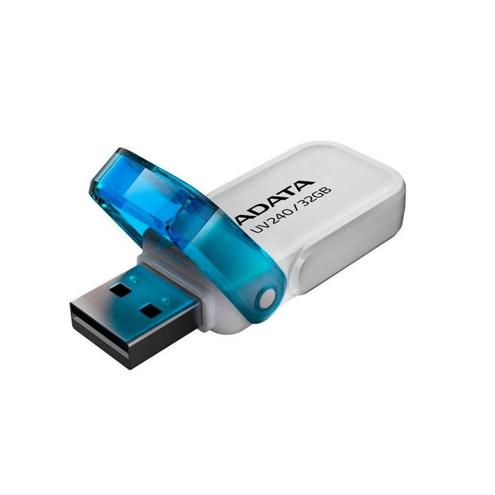 Memoria USB ADATA UV240 32GB USB 2.0 Diseño Blanco Compacto