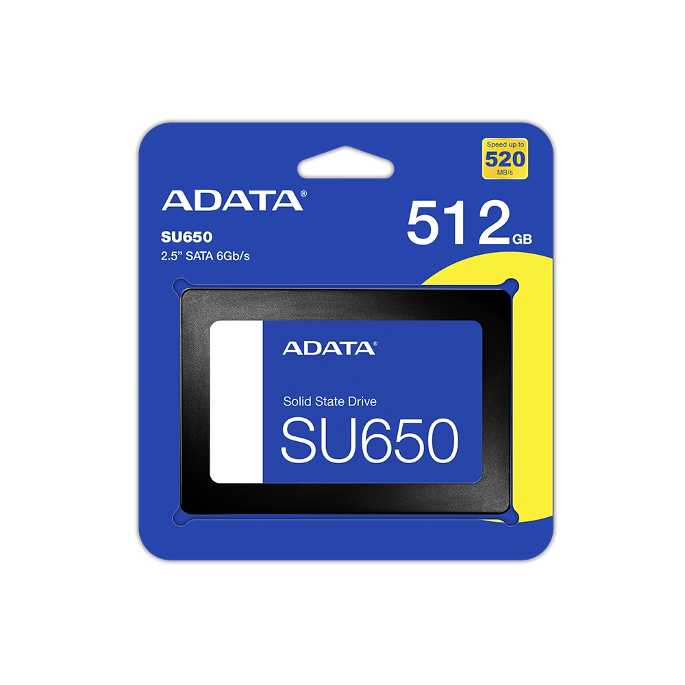 SSD M.2 Adata Ultimate SU650 512GB SATA 2280 rendimiento confiable