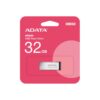 ADATA-UR350-32G-RSRBK-1-27.jpg Memoria USB Adata UR350 32GB USB 3.2 Carcasa metálica Diseño sin tapa