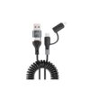 Cable Argom 4 en 1 carga rápida multipuerto para dispositivos