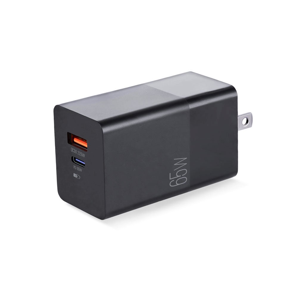 Cargador de Pared Argom 65W Tipo C USB Carga Rápida Universal