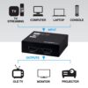 Splitter HDMI Argom 2 Canales HDMI Alta Definición Compacto