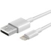 Cable Adaptador Argom USB a Lightning 1 Metro Apple Certificado