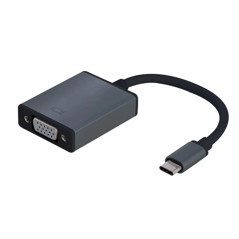 Cable Adaptador Tipo C a VGA Argom 15cm Presentaciones Profesionales