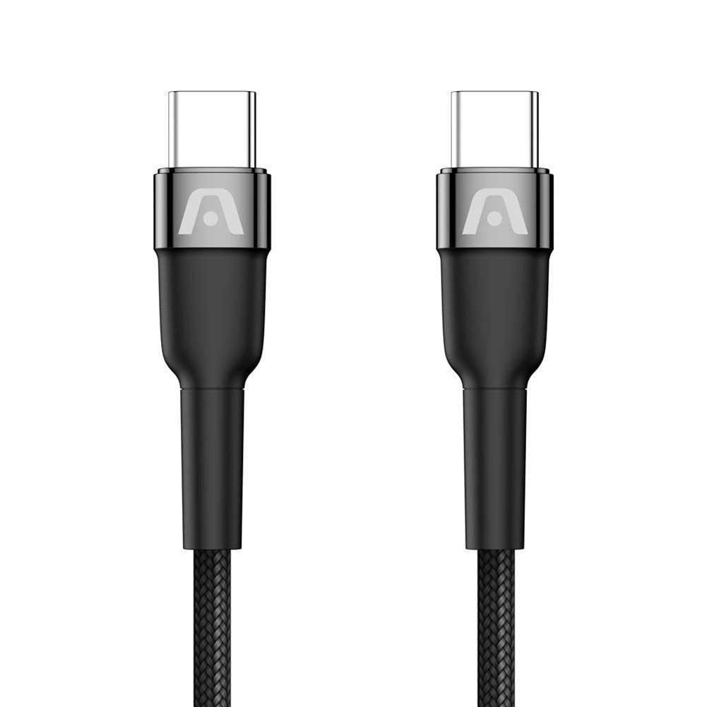 Cable Adaptador Tipo C a Tipo C Argom 100W Nylon Carga Rápida