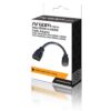 Cable Adaptador Mini HDMI a HDMI Argom 15cm Alta Definición