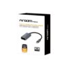 ARGOMTECH-ARG-CB-0061-2-9.jpg Cable Adaptador Argom Tipo C a DisplayPort 15cm 4K Ultra HD Portátil
