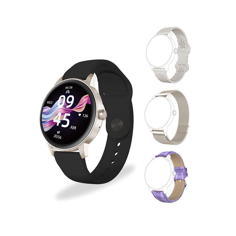 Reloj Inteligente Argom SKEIWATCH C30 Beige Control Salud y Fitness