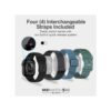 Reloj inteligente Argom S40 negro monitor de actividad diaria