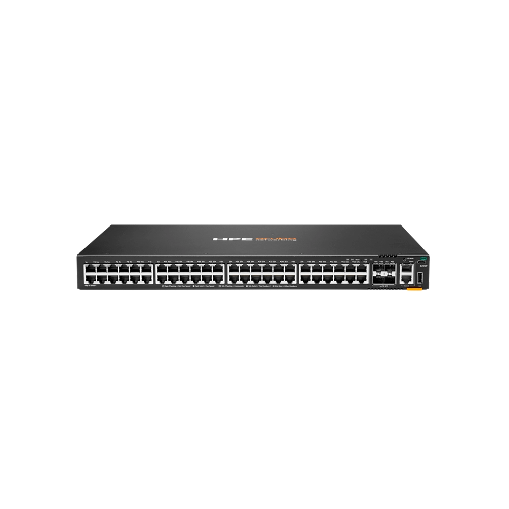 Switch Aruba CX 6200F 48G 4SFP+ PoE Capa 3 Alto Rendimiento