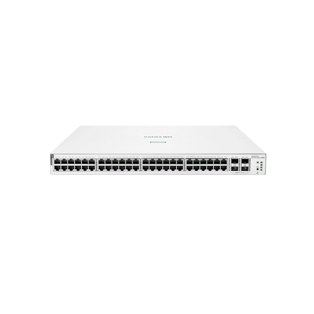 Switch Aruba Instant On 1930 48G 4SFP+ PoE 370W gestionado nivel 2