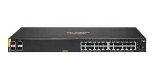 Switch Aruba 6000 24G CL4 4SFP 370W PoE Empresarial Alta Velocidad