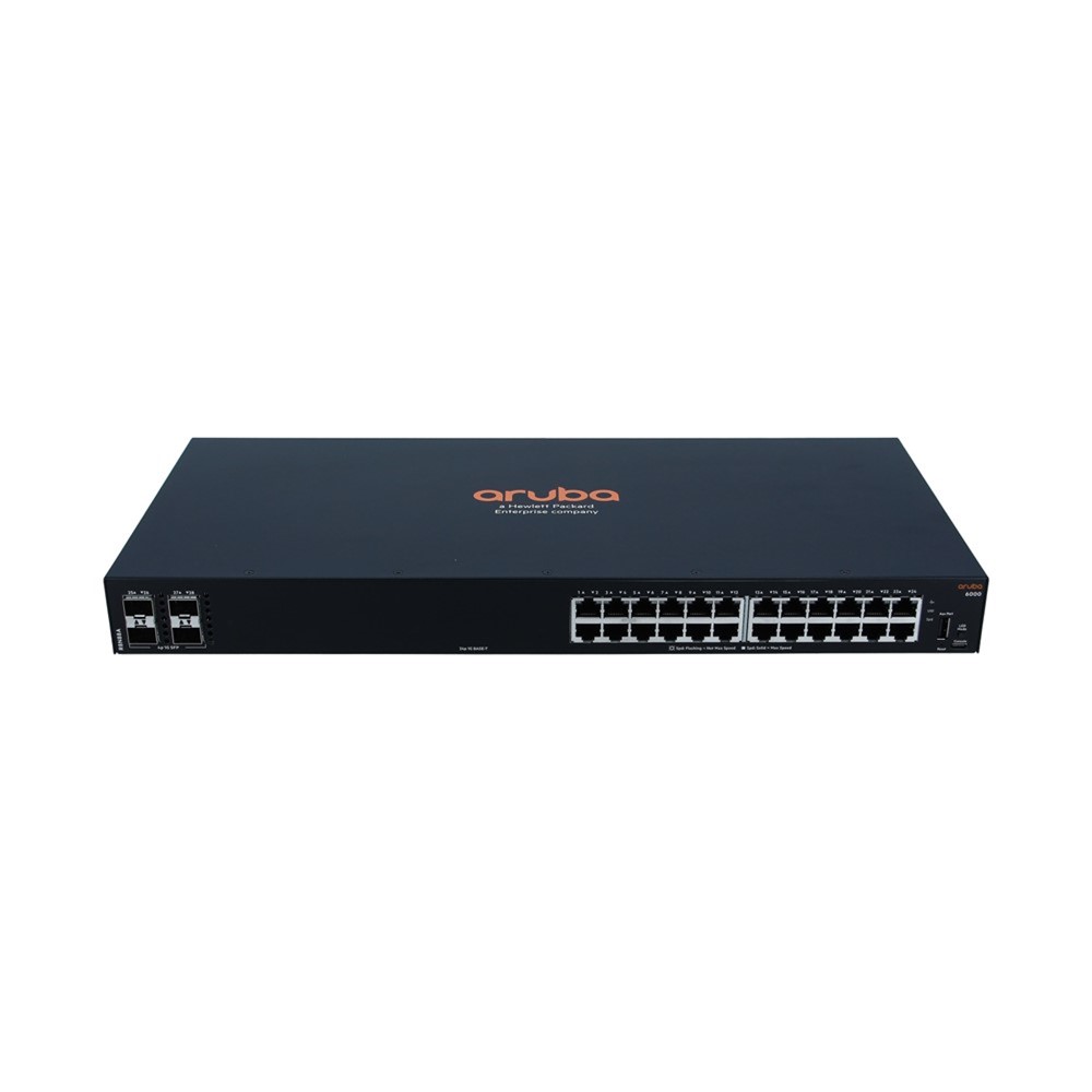 Switch Aruba 6000 24G 4SFP Enterprise Red Confiable Sin PoE