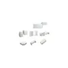 Accesorio canaleta Dexson DXN11033 angulo plano 13x7 blanco