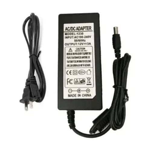 Adaptador CCTV Lynx 12V 3A Potencia Estable y Segura