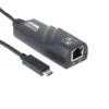 Convertidor Tipo C 3.1 a RJ45 LAN Gigabit Adaptador Ultra Rápido