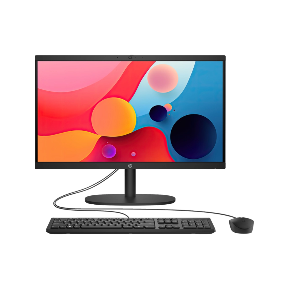 All in One HP Intel i3 N300 8GB 512GB SSD 21.5" Negra Potente