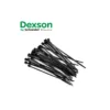 Amarre Negro Dexson 20cm x 4.6mm Pack 100 Unidades Ultra Resistente