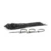 Amarre Negro 20cm x 4.6mm Pack 100 Unidades Ultra Resistente