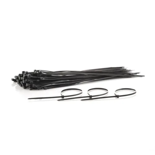 Amarre Negro 20cm x 4.6mm Pack 100 Unidades Ultra Resistente