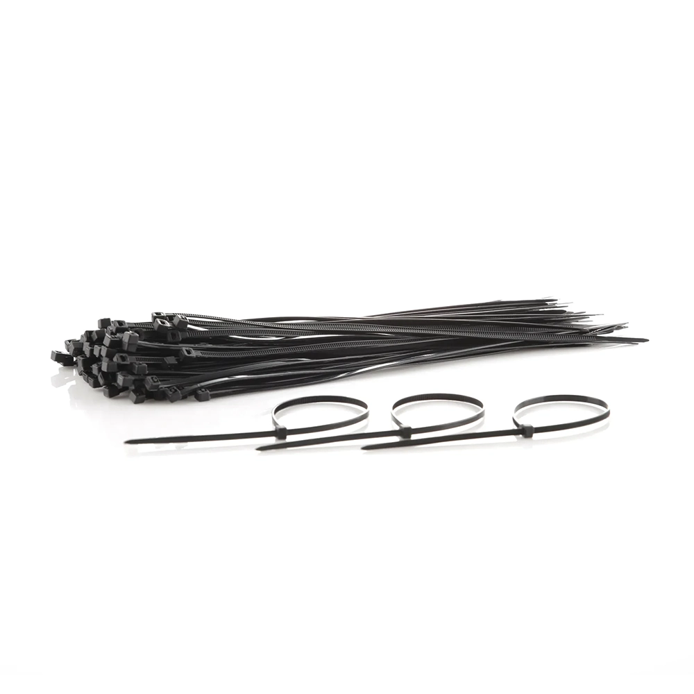Amarre Negro 20cm x 4.6mm Pack 100 Unidades Ultra Resistente