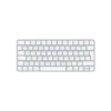 Apple Magic Teclado - Con cable/Inalámbrico Conectividad - USB Tipo C Interfaz - Inglés (EEUU) - QWERTY Diseño - Blanco - Bluetooth