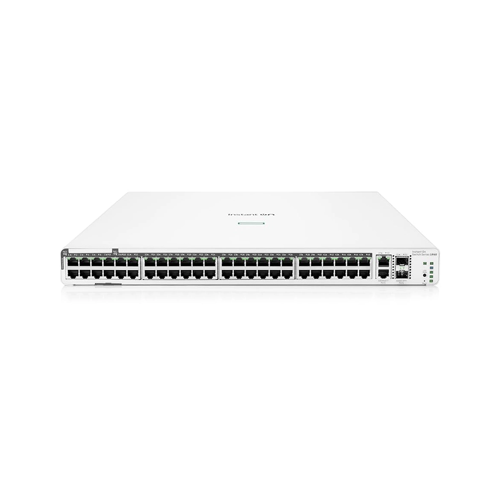 Switch Aruba Instant On 1960 48G 2x10G gestión avanzada rack gigabit
