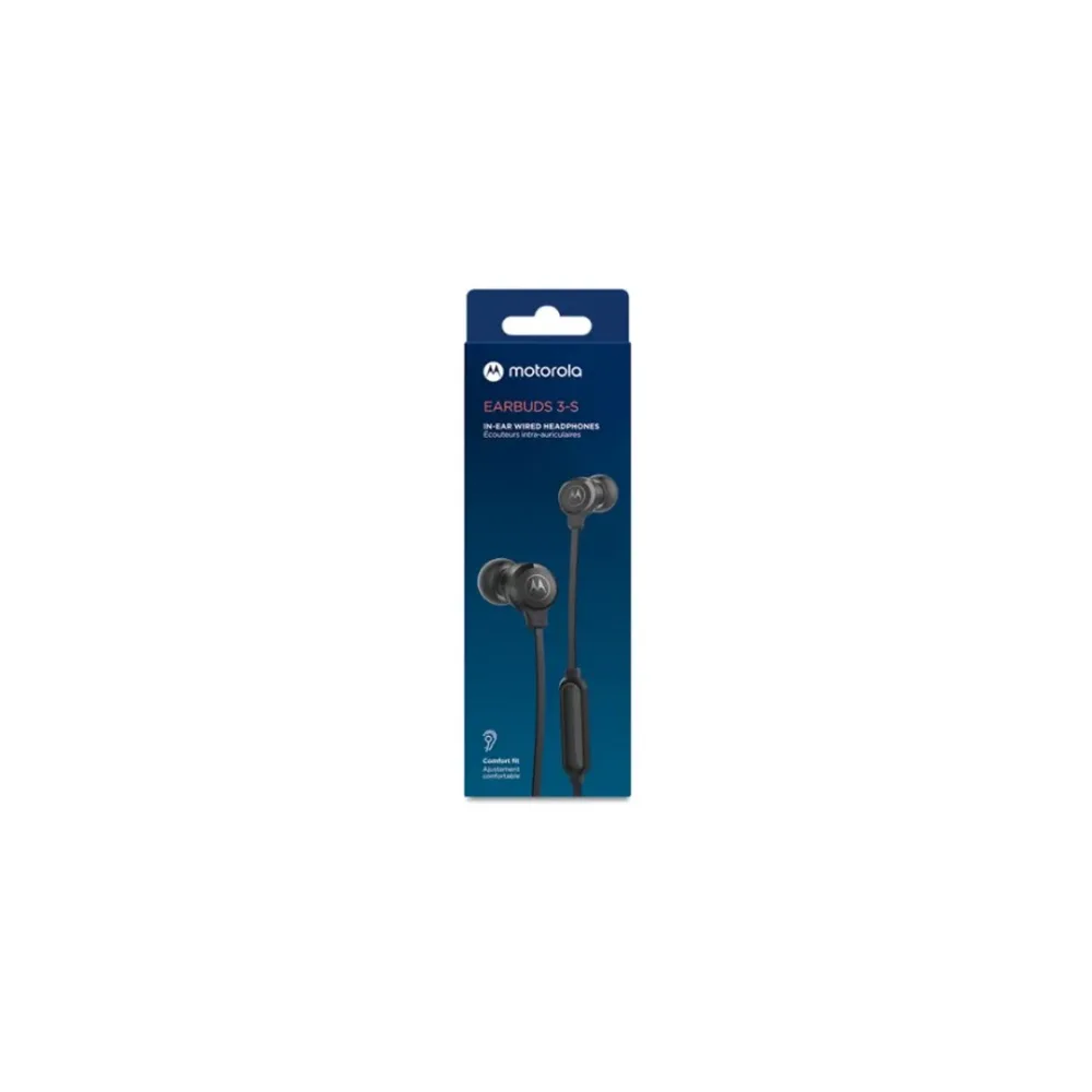 Audífonos Motorola Earbuds 3C-S cableados sonido claro