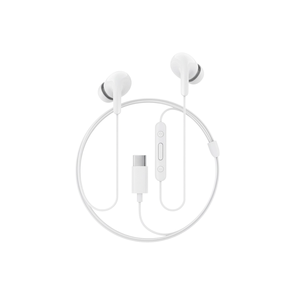 Audifonos Xiaomi Type-C Earphones blanco con microfono y USB-C