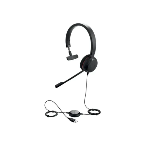 Audífono mono Jabra Evolve 20 MS USB gestión de llamadas oficina