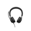 Auriculares Jabra Evolve2 40 SE Cableado Sobre la oreja Estéreo - Certificación Microsoft Teams - Binaural