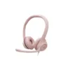 Auriculares Logitech Zone Inalámbrico Sobre la cabeza Estéreo - Rosa