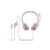 Auriculares Logitech Zone Inalámbrico Sobre la cabeza Estéreo - Rosa