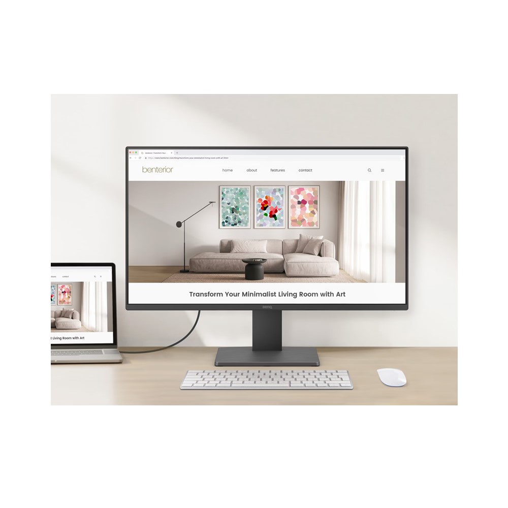 Monitor BenQ GW2491 24 pulgadas IPS FHD 100Hz Eye-Care