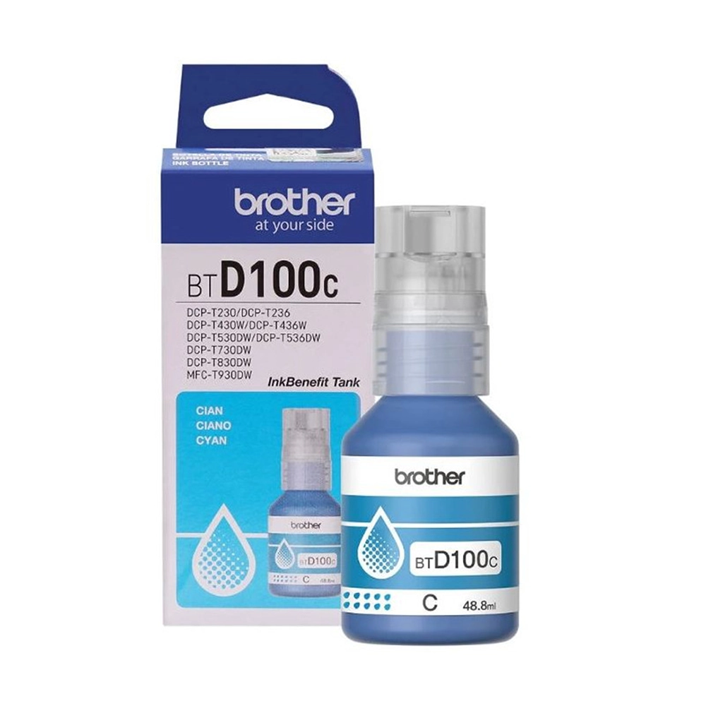 BOTELLA DE TINTA CIAN BTD100C