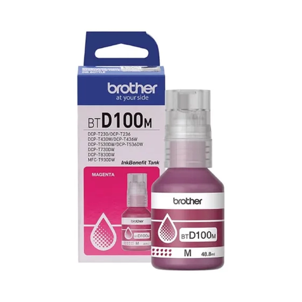 BOTELLA DE TINTA MAGENTA BTD100M