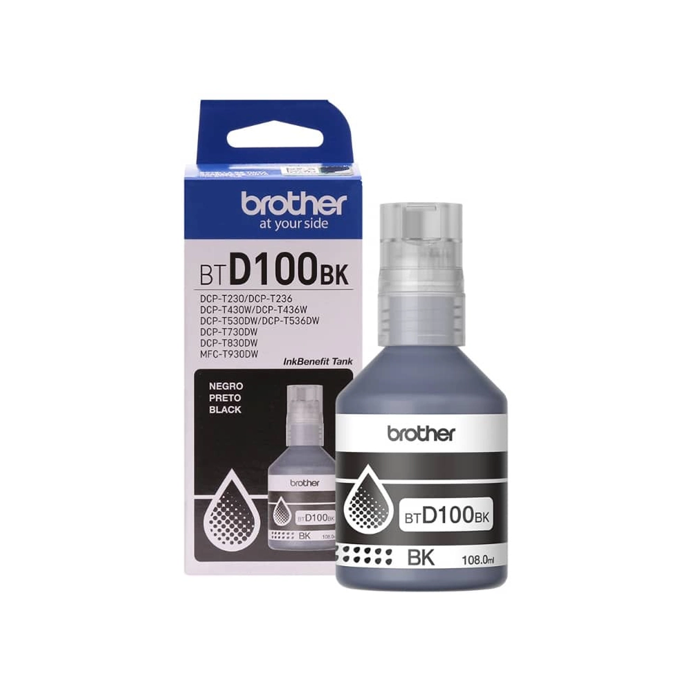 BOTELLA DE TINTA NEGRA BTD100BK